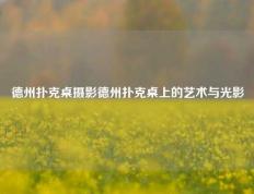 德州扑克桌摄影德州扑克桌上的艺术与光影