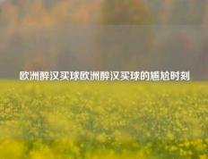 欧洲醉汉买球欧洲醉汉买球的尴尬时刻